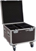 Roadinger Flightcase 4x LED Theatre COB 100 Serie ar riteņiem Roadinger Flightcase 4x LED Theatre COB 100 Serie ar riteņiem