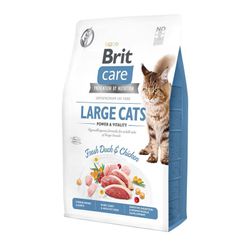 Brit Care Cat GF Lieliem Kaķiem Spēks & Vitalitāte 2 kg Brit Care Cat GF Lieliem Kaķiem Spēks & Vitalitāte 2 kg