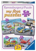 Ravensburger my first puzzles Mani operatīvie transportlīdzekļi (05631)