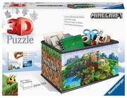 Ravensburger 3D puzle Minecraft uzglabāšanas kaste (11286)