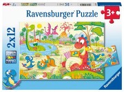 Ravensburger Puzzle Mīļākie dinozauri Ravensburger Puzzle Mīļākie dinozauri