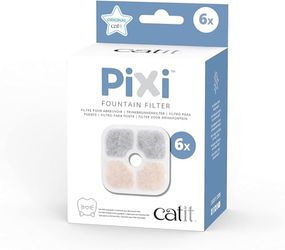 Catit Pixi Trinkbrunnen Filtrs 6er-Pack Catit Pixi Trinkbrunnen Filtrs 6er-Pack