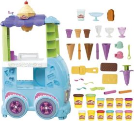 Hasbro Play-Doh Lielais saldējuma furgons