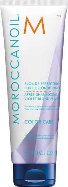 Moroccanoil Color Care Blonde Perfecting Purple kondicionieris 200 ml