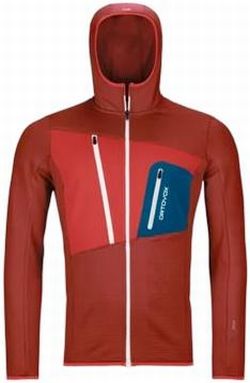 Ortovox Fleece Grid Hoody Vīriešiem