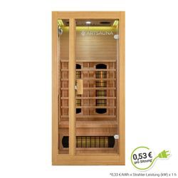 Artsauna Nyborg S90V infrasarkanā kabīne Artsauna Nyborg S90V infrasarkanā kabīne