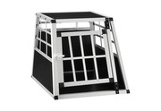 Juskys Alu Hundetransportbox M Juskys Alu Hundetransportbox M