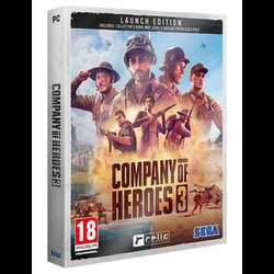 Sega Company of Heroes 3 Launch Edition PC Sega Company of Heroes 3 Launch Edition PC