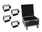 Eurolite Set 4x LED PLL-480 CW/WW Panelis + Korpuss Eurolite Set 4x LED PLL-480 CW/WW Panelis + Korpuss