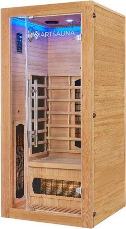 Artsauna Kiruna 150 infrasarkanā kabīne ar duālo apkures sistēmu Artsauna Kiruna 150 infrasarkanā kabīne ar duālo apkures sistēmu