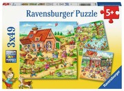 Ravensburger Puzzle Brīvdienas laukos Ravensburger Puzzle Brīvdienas laukos