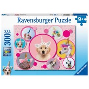 Ravensburger Puzzle XXL Mīlīgi Vienradžu Suņi Ravensburger Puzzle XXL Mīlīgi Vienradžu Suņi