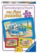 Ravensburger Puzzle Dzīvnieki darbībā Ravensburger Puzzle Dzīvnieki darbībā