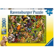 Ravensburger Puzzle XXL Krāsainā Džungļa Ravensburger Puzzle XXL Krāsainā Džungļa