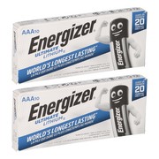 Energizer Ultimate Lithium AAA 20 gabals iepakojums Energizer Ultimate Lithium AAA 20 gabals iepakojums