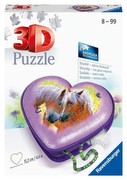 Ravensburger 3D Puzzle Sirds lādīte - Zirgi (11171)