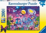 Ravensburger Puzzle XXL Kosmiskā Pilsēta