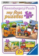 Ravensburger Puzzle Dzīvnieki būvlaukumā Ravensburger Puzzle Dzīvnieki būvlaukumā