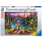 Ravensburger Puzzle Tiger in paradīzes lagūnā