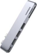 UGREEN 6-in-2 USB-C karšu lasītāja adapteris (60560)