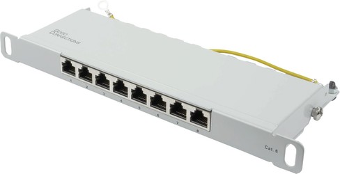 Good Connections Patch Panel 10" Cat. 6 8-Port (GC-N0123)