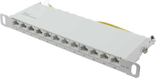 Good Connections Patch Panel 10" Cat. 6A 12-Port (GC-N0132)