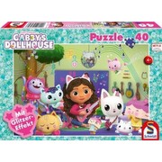 Schmidt Spiele Puzzle Gabby's Dollhouse - Miau-tastiska ballīšu jautrība