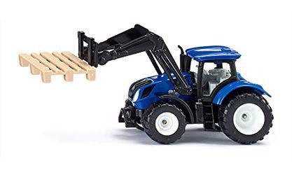 Siku New Holland ar palešu dakšu un paleti (1544) Siku New Holland ar palešu dakšu un paleti (1544)