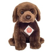 Hermann Teddy Labrador sēdošs tumši brūns 25 cm Hermann Teddy Labrador sēdošs tumši brūns 25 cm