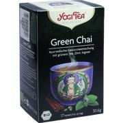 Yogi Tea Green Chai 17 maisiņi Yogi Tea Green Chai 17 maisiņi