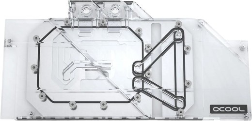 Alphacool Eisblock Aurora Akrils GPX-A Radeon 5700XT ROG Strix (11750) Alphacool Eisblock Aurora Akrils GPX-A Radeon 5700XT ROG Strix (11750)