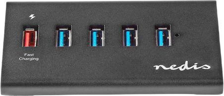 Nedis USB-Hub (UHUBUP3510BK)