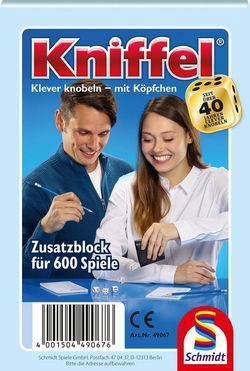 Schmidt Spiele Kniffelblock (49067)