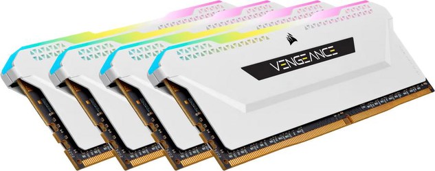Corsair Vengeance RGB Pro SL DDR4-3600 64GB komplekts (CMH64GX4M4D3600C18W)
