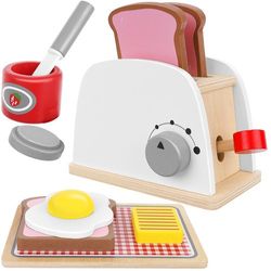 Kruzzel Holz-Toaster mit Zubehör (22435) Kruzzel Holz-Toaster mit Zubehör (22435)