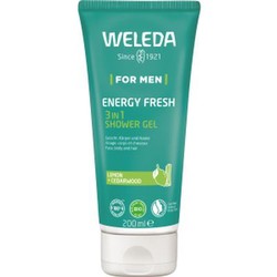 Weleda For Men Energy Fresh 3in1 dušas želeja 200 ml