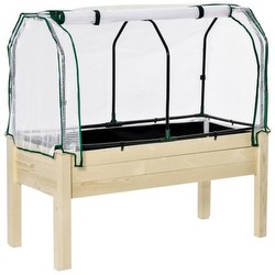 Outsunny Frühbeet natur 121 x 55 x 117cm Outsunny Frühbeet natur 121 x 55 x 117cm