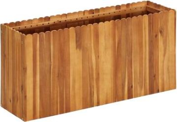 vidaXL Dārza paceltā dobe 100 x 30 x 50 cm (45924) vidaXL Dārza paceltā dobe 100 x 30 x 50 cm (45924)