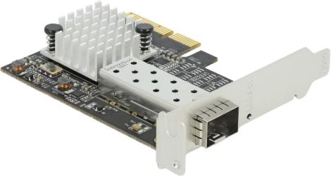 Delock PCI Express x4 karte 1 x SFP+ 10 Gigabit LAN AQC100S (89100) Delock PCI Express x4 karte 1 x SFP+ 10 Gigabit LAN AQC100S (89100)