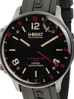 U-Boat Capsoil Doppiotempo SS GMT (8839)