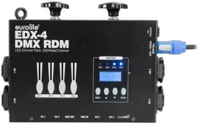 Eurolite EDX-4 DMX RDM LED-Dimmerpack
