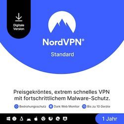 NordVPN Komplektā drošības pakete (6 ierīces, 1 gads) NordVPN Komplektā drošības pakete (6 ierīces, 1 gads)