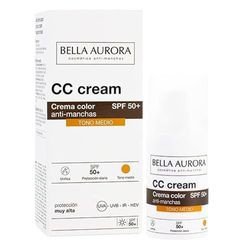 Bella Aurora Anti-Dark Spots CC krēms vidējs 30 ml