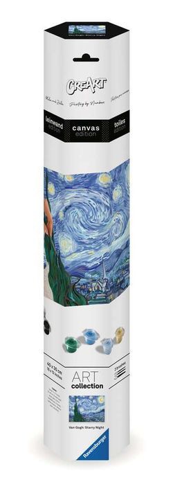 Ravensburger CreArt ART Collection: Zvaigžņotā nakts (Van Gogs)