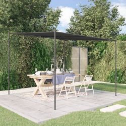 vidaXL Pavillon audums un tērauds 3 x 3 m (362462) vidaXL Pavillon audums un tērauds 3 x 3 m (362462)