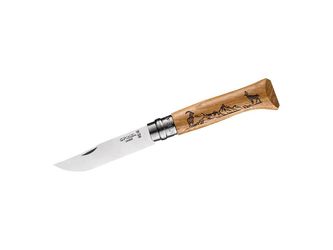Opinel N°08 Inox Animalia Gams Opinel N°08 Inox Animalia Gams