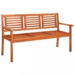 vidaXL Gartenbank 3-sēdvietu 150 cm (44399) vidaXL Gartenbank 3-sēdvietu 150 cm (44399)