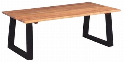 vidaXL Couchtisch masīvkoks 110 x 60 x 40 cm (244996)