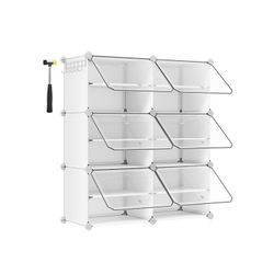 Songmics Apavu plaukts 6 nodalījumi LPC033W01 Songmics Apavu plaukts 6 nodalījumi LPC033W01