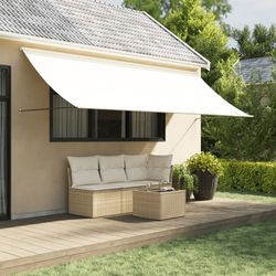 vidaXL Markīze Ievilkama 350 x 150 cm (368762) vidaXL Markīze Ievilkama 350 x 150 cm (368762)